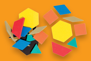 Foam Fun Magnet Pattern Blocks