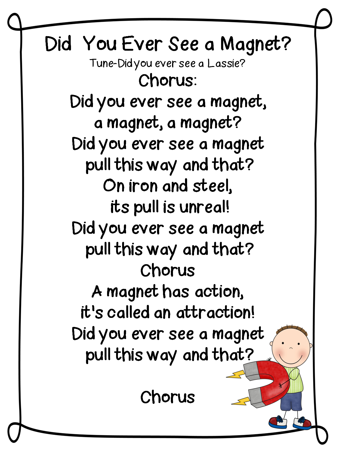 you heard the Song? | Dowling Magnets