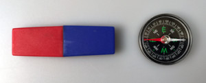 magnet and compass