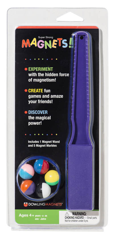 Magnet Wand & 5 Magnet Marbles