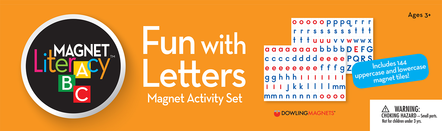 Fun with Letters Magnet Activity Set