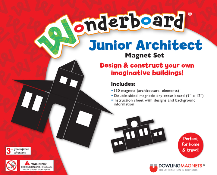 Wonderboard Junior Architect Magnet Set