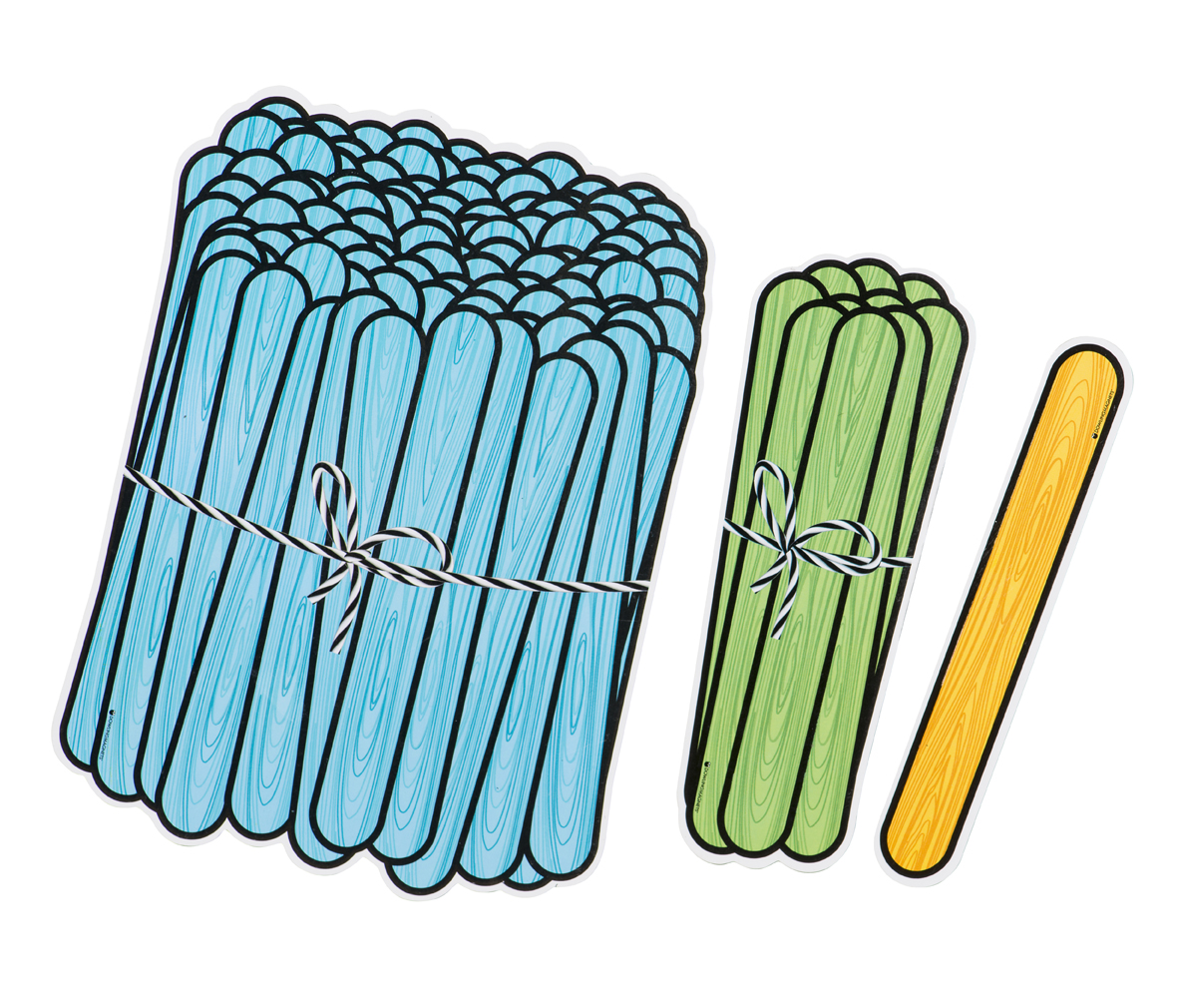 Magnetic Demonstration Place Value Sticks