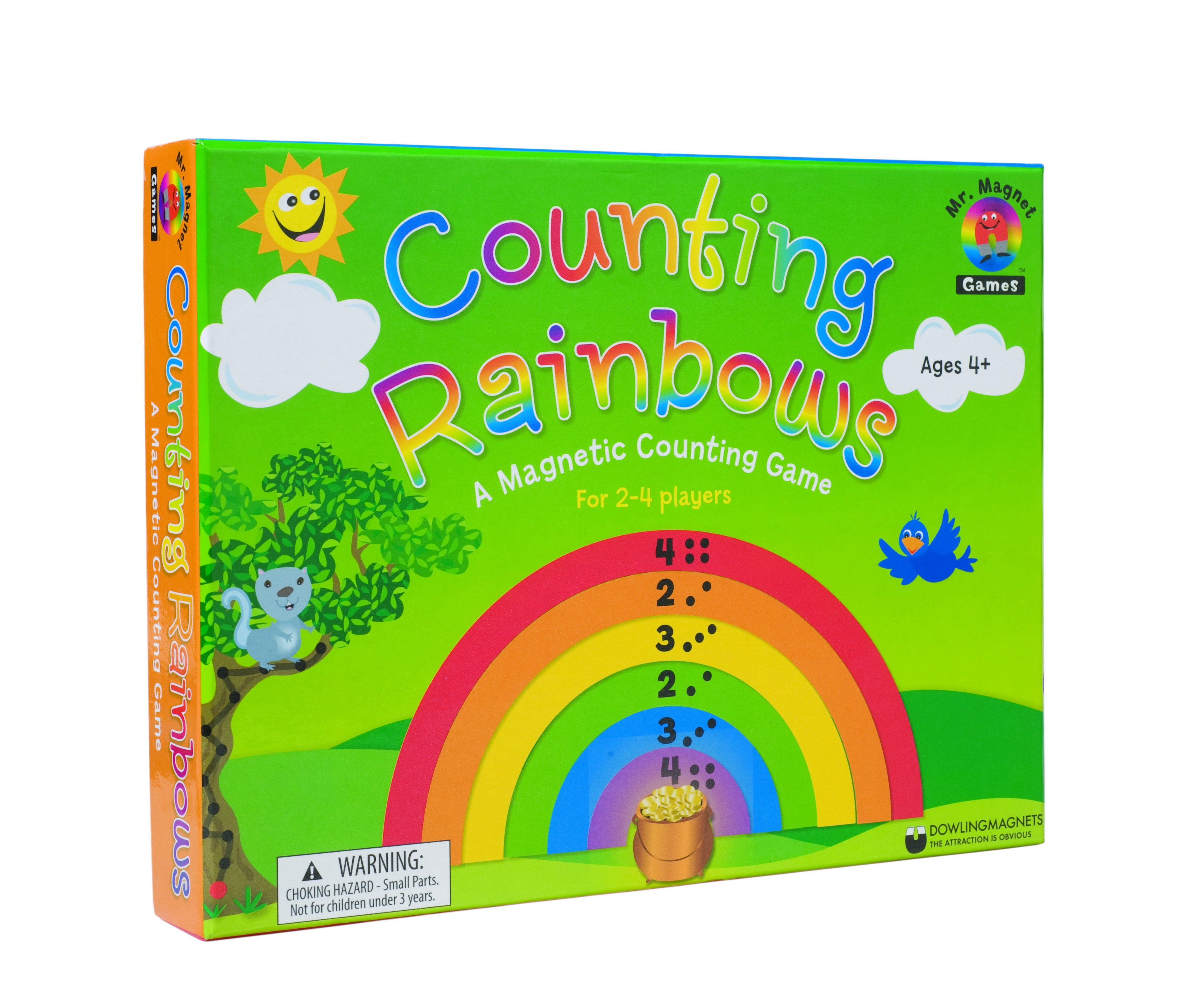 Counting Rainbows Magnetic Counting Game