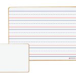 Double sided lined blank board