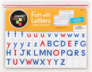 fun with letters magnet activity set