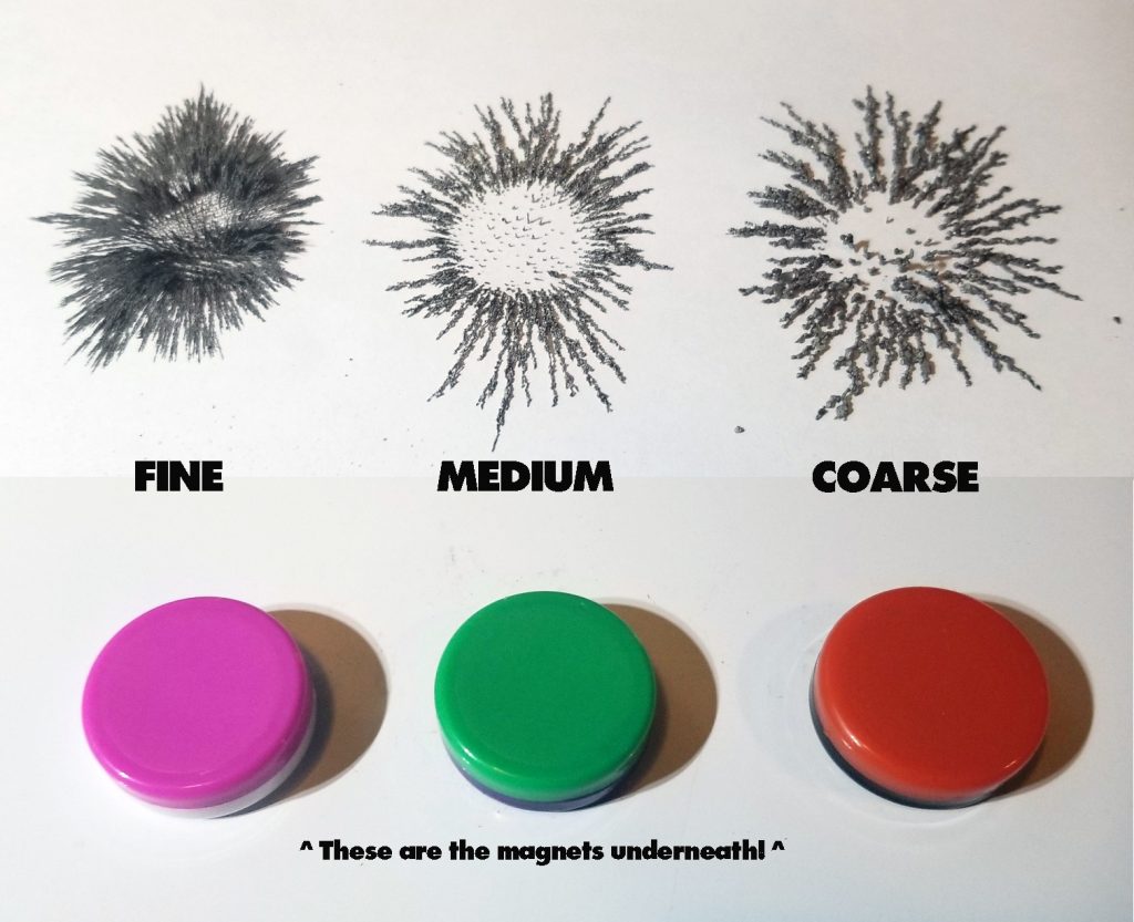 Iron filings discount