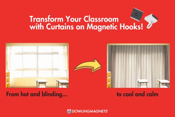 With Magnetic Hooks, transform your classroom!