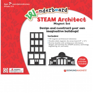 Wonderboard STEAM Architect Magnet Set