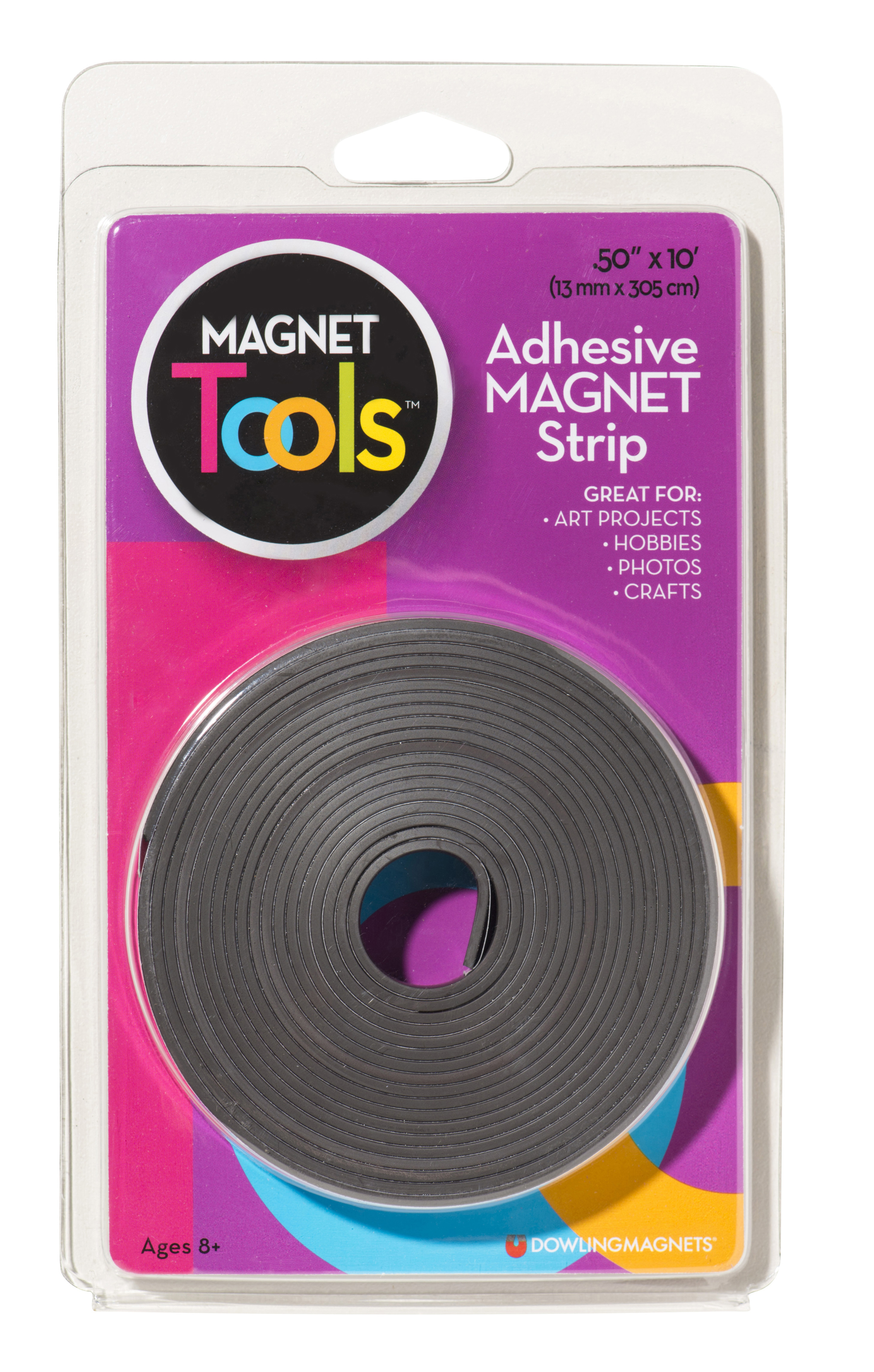 Adhesive Magnetic Magnet Strip, 10 Mm Adhesive Rubber Strip